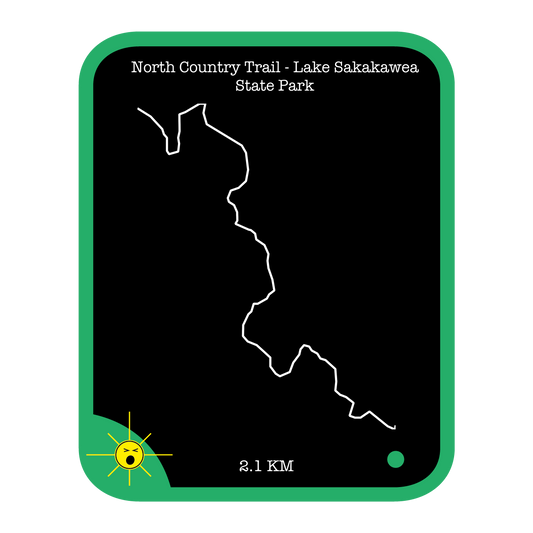 North Country Trail - Lake Sakakawea State Park