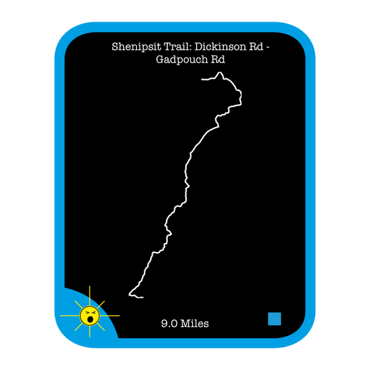 Shenipsit Trail: Dickinson Rd - Gadpouch Rd