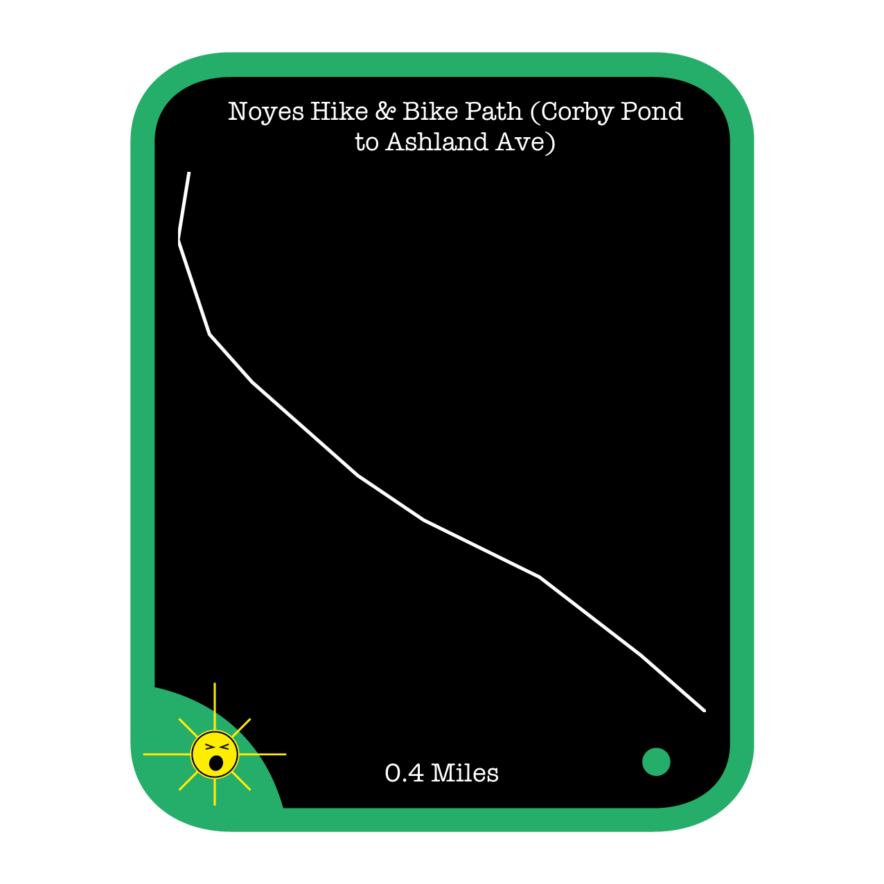 Noyes Hike & Bike Path (Corby Pond to Ashland Ave)