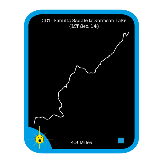 CDT: Schultz Saddle to Johnson Lake (MT Sec. 14)