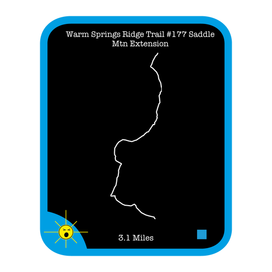 Warm Springs Ridge Trail #177 Saddle Mtn Extension