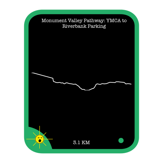 Monument Valley Pathway: YMCA to Riverbank Parking