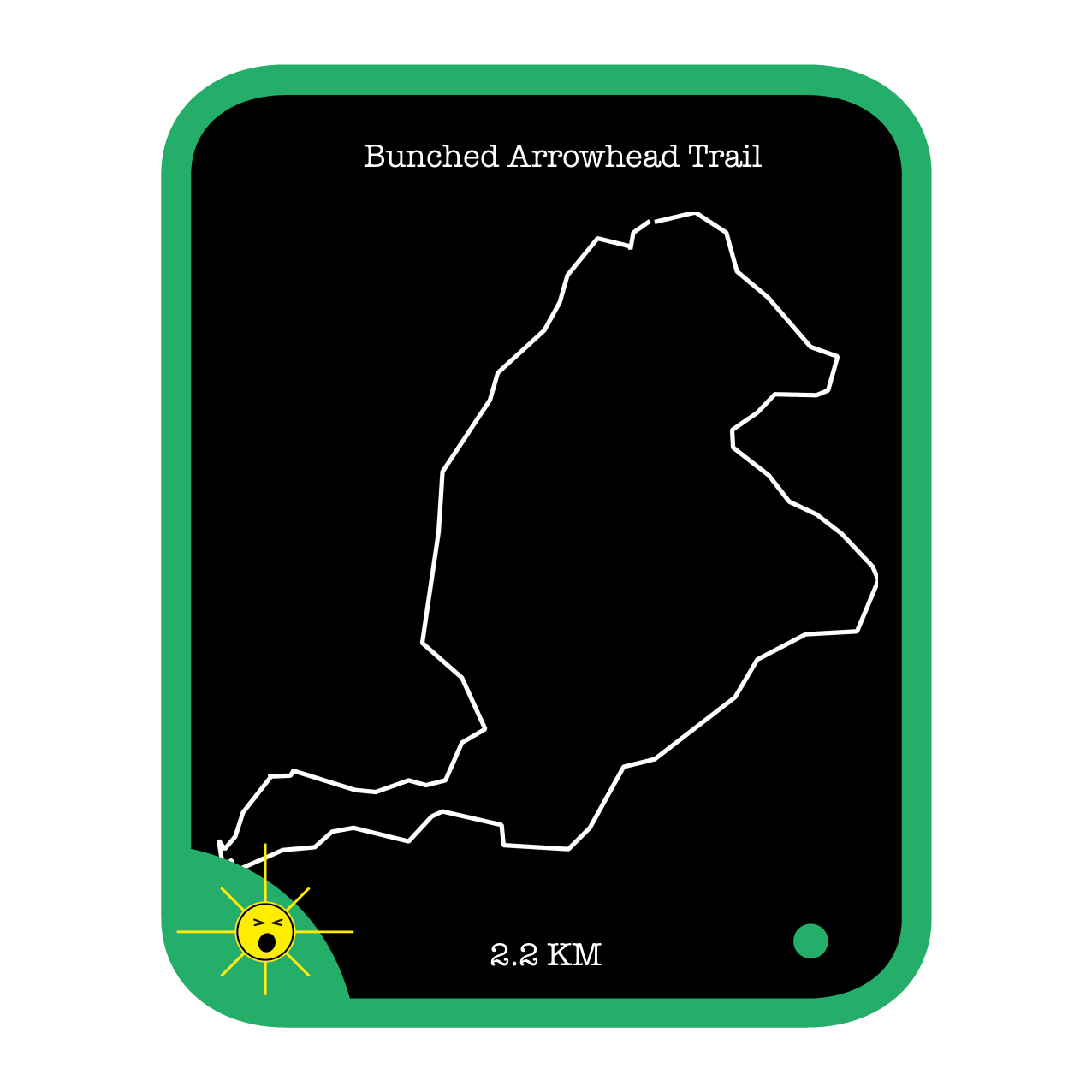 Bunched Arrowhead Trail